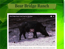 Tablet Screenshot of bearbridgeranch.com